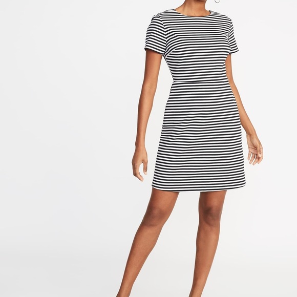 Ponte-Knit Sheath Dress - Picture 3 of 7